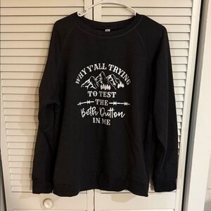 Black Long Sleeve Tee
